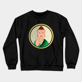 Tibetan Buddha Crewneck Sweatshirt